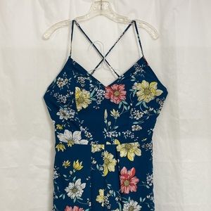 Women’s floral jumpsuit